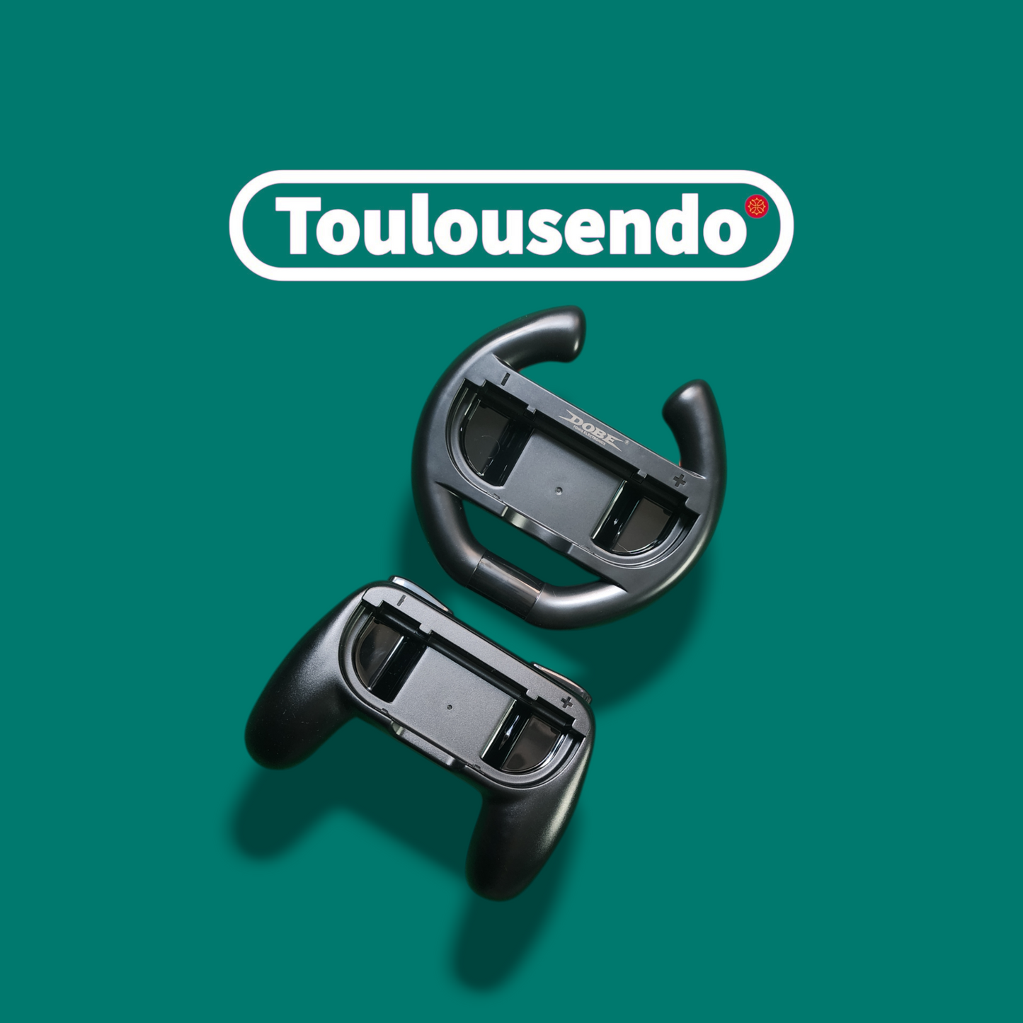 🏎️ Volant de Course 4-en-1 pour Nintendo Switch 2 – Accessoires Joy-Con